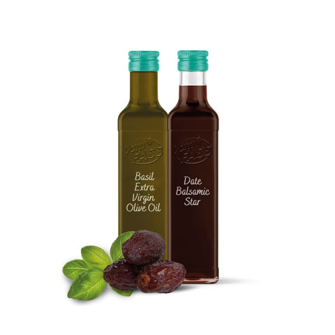 Date Balsamic Star & Basil Extra Virgin Olive Oil