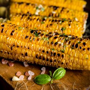Image of Balsamic Corn with Garlic & Parmesan