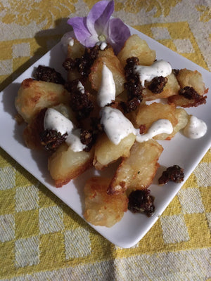 Crispy Mashed Potato Wedges