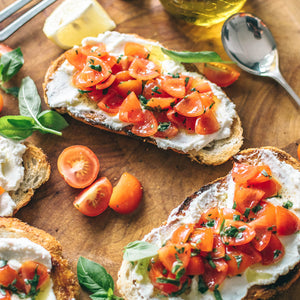Pistachio Bruschetta