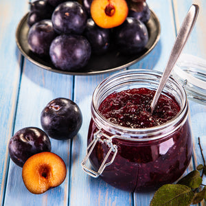 Plums with Cherry Vinegar