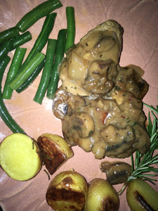 Julie’s Pork Medallions in Mushroom Marsala Sauce