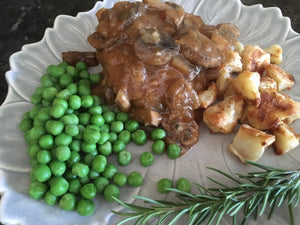 Salisbury Steak with Mushroom Gravy