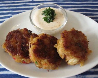 Crab Cakes with Aioli