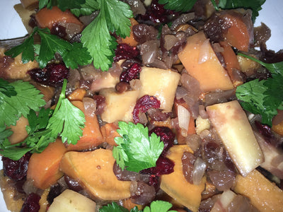 Balsamic Root Veggies in a Crockpot
