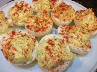 Deviled Eggs with Truffle Oil