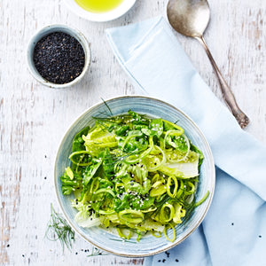 Leek Salad with Raisins