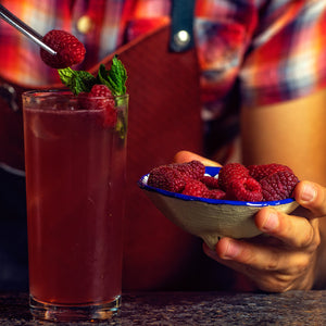 Raspberry Fizzy Soda