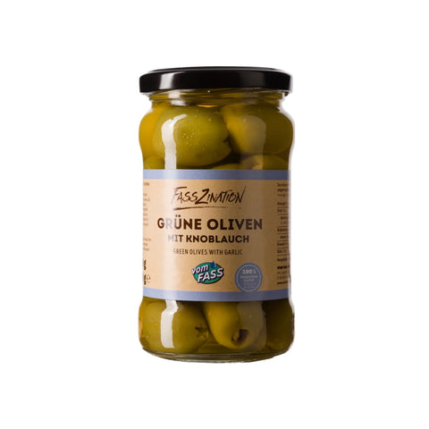 Green Olives with Garlic