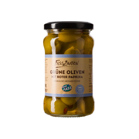 Green Olives with Red Pepper