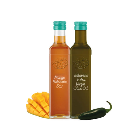 Wild Mango Balsamic Star + Jalapeno Extra Virgin Olive Oil